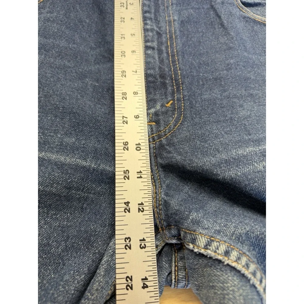 Levi's 550 Jeans Vintage Y2K Relaxed Fit Straight Leg Men's Denim 42X32 Made USA